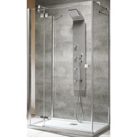 Душова кабіна Radaway з дверима, що відкриваються Almatea KDJ+S/2L 90*90L*90 900*900*900*1950 31522-01-01L2