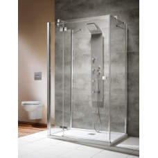 Душевая кабина Radaway c открывающимися дверями Almatea KDJ+S/1L 80*100L*80 800*1000*800*1950 31552-01-01L1