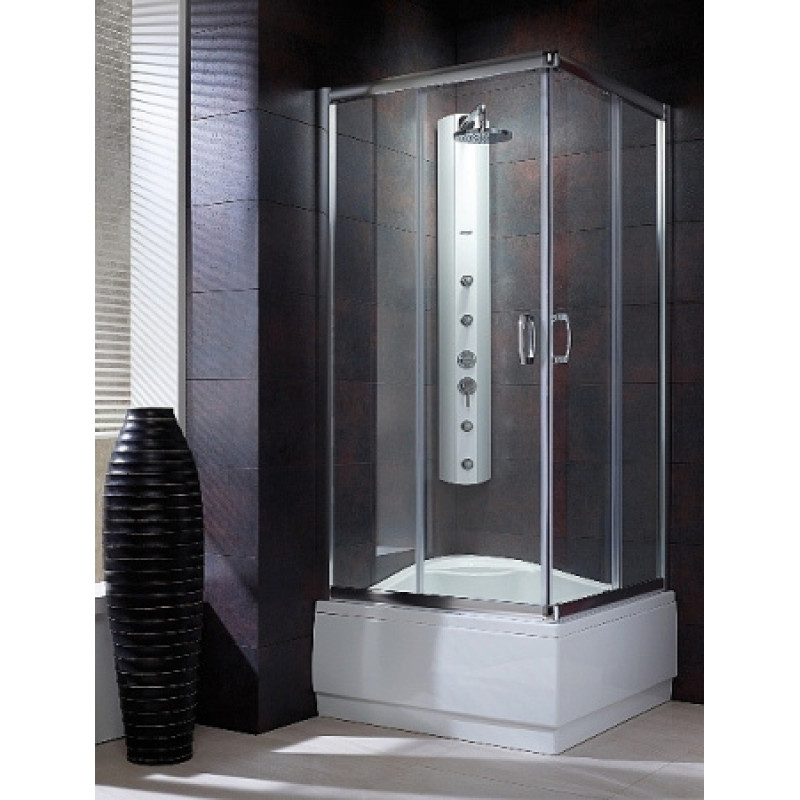 Душевая кабина Radaway c раздвижными дверями Premium Plus C 900x900x1700 30451-01-08N