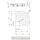 Душевой поддон RADAWAY Rodos B Compact 910х910х165 4D99155-03