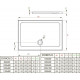 Душевой поддон RADAWAY Doros D 900х800х50 SDRD9080-01