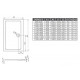 Душевой поддон RADAWAY Doros D 1200х1000х50 SDRD1210-01