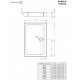 Душевой поддон RADAWAY Doros D Compact 1000х800х115 SDRD1080-05
