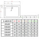 Душевой поддон RADAWAY Laros D Compact 1000х900х170 SLD91017-01