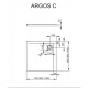 Душевой поддон RADAWAY Argos C 900х900х55 4AC99-01
