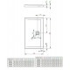 Душовий піддон RADAWAY Argos D 1400х900х55 4AD914-01