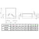 Душевой поддон RADAWAY Naxos C 900х900х410 SNC9941-28