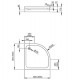 Душевой поддон RADAWAY Siros A Compact 900х900х170 SBA9917-2