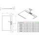 Душевой поддон RADAWAY Giaros D 1000х800х40 MKGD1080-03
