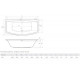 Ванна акриловая Radaway Tilia 1900x900 WA1-03-190x090U