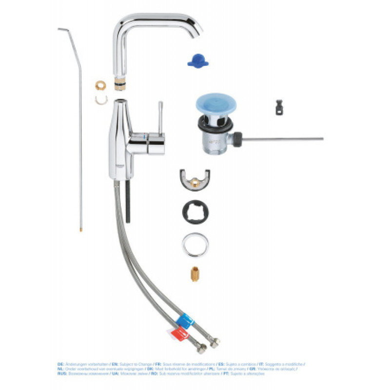 Смеситель для раковины Grohe Essence New 32628001