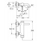 Смеситель для ванны Grohe Essence New 33624001