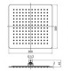 Верхний душ VALVEX CARRÉ 200x200 мм 2448430