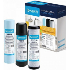 Улучшенный комплект картриджей Ecosoft 1-2-3 для фильтров обратного осмоса CHV3ECO