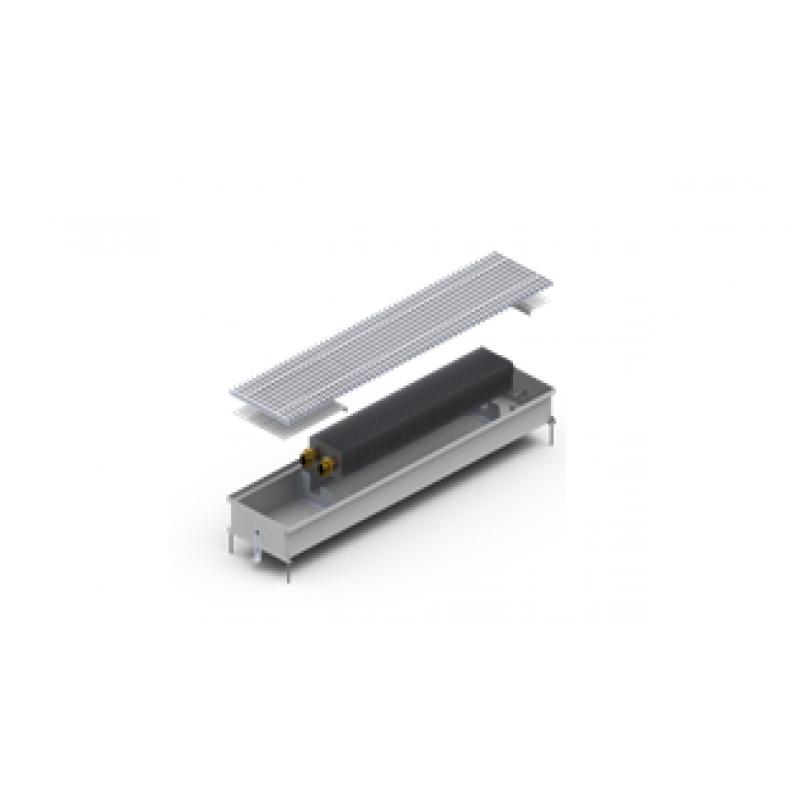 Внутрипольный конвектор CARRERA C (Inox) 230/1000/ 65