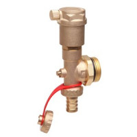 Торцевая секция с автоматическим спускником воздуха Danfoss 088U0785