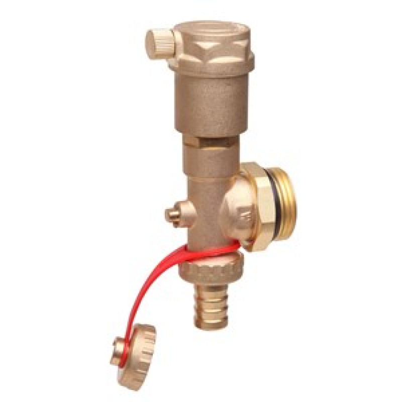 Торцева секція з автоматичним спускником повітря Danfoss 088U0785