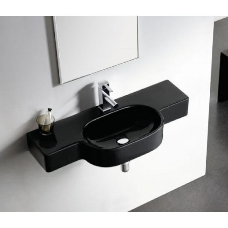 Раковина Bathco Madrid Negro 860x350x115 мм 4035/NE
