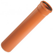 Труба для наружной канализации OSTENDORF ПВХ SN4, 110x3,2 мм, L=2 м 220020