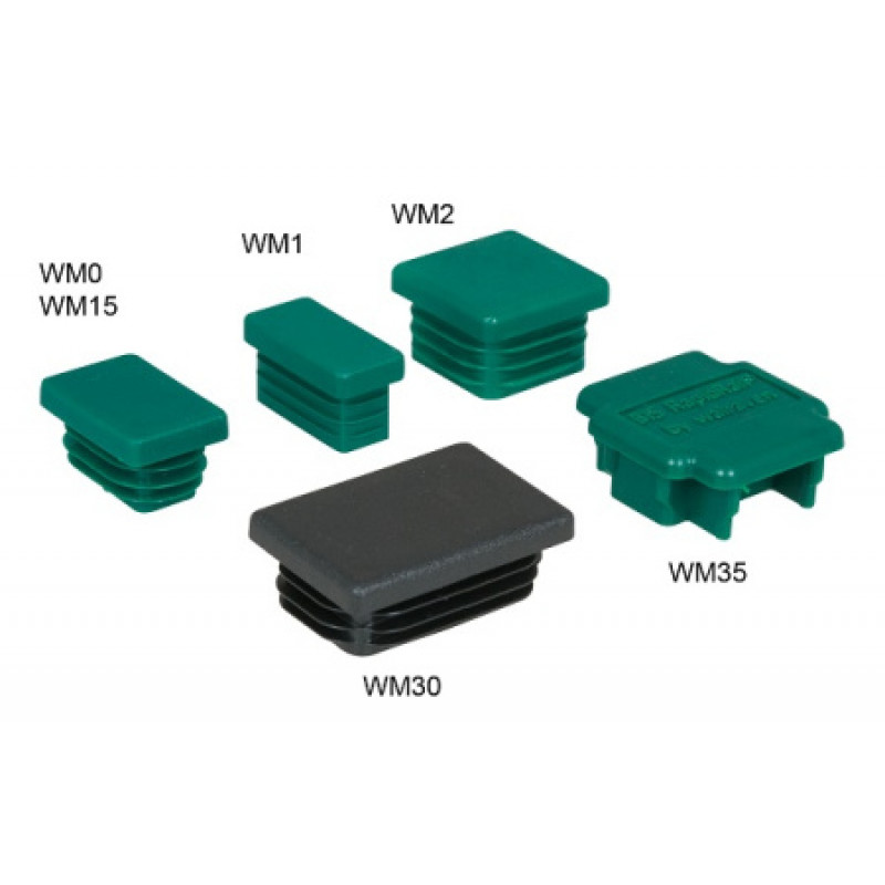Заглушка пластиковая WALRAVEN Rapid Rail 30х15 мм (WM 1) 6566001