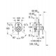 Смеситель скрытого монтажа Grohe BauClassic 29047000