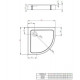 Душовий піддон RADAWAY Doros A Compact 900х900х115 SDRA9090-05