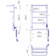 Полотенцесушитель Mario Hotel-І 650х430/240 TR К 4820111356652