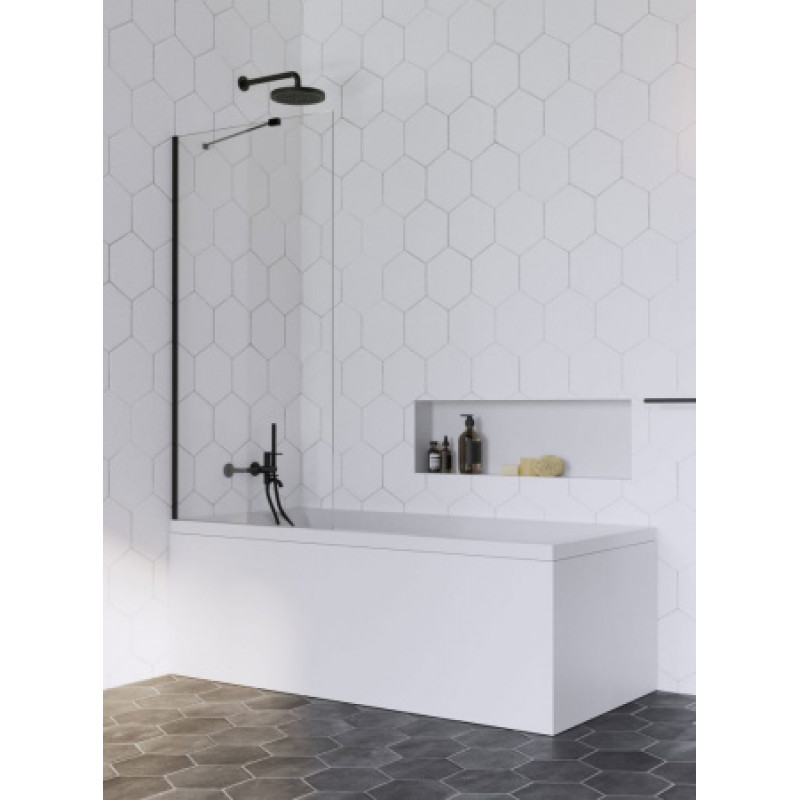 Шторка 800х1500 мм Idea Black PNJ Radaway, 10001080-54-01