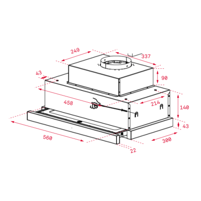 Витяжка кухонна Teka CNL 6815 PLUS 40436840