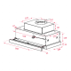 Витяжка кухонна Teka CNL 6815 PLUS 40436840