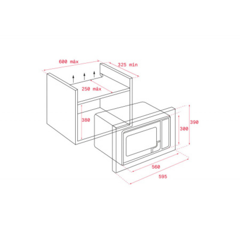 Микроволновая печь Teka ML 8200 BIS WH 112060002