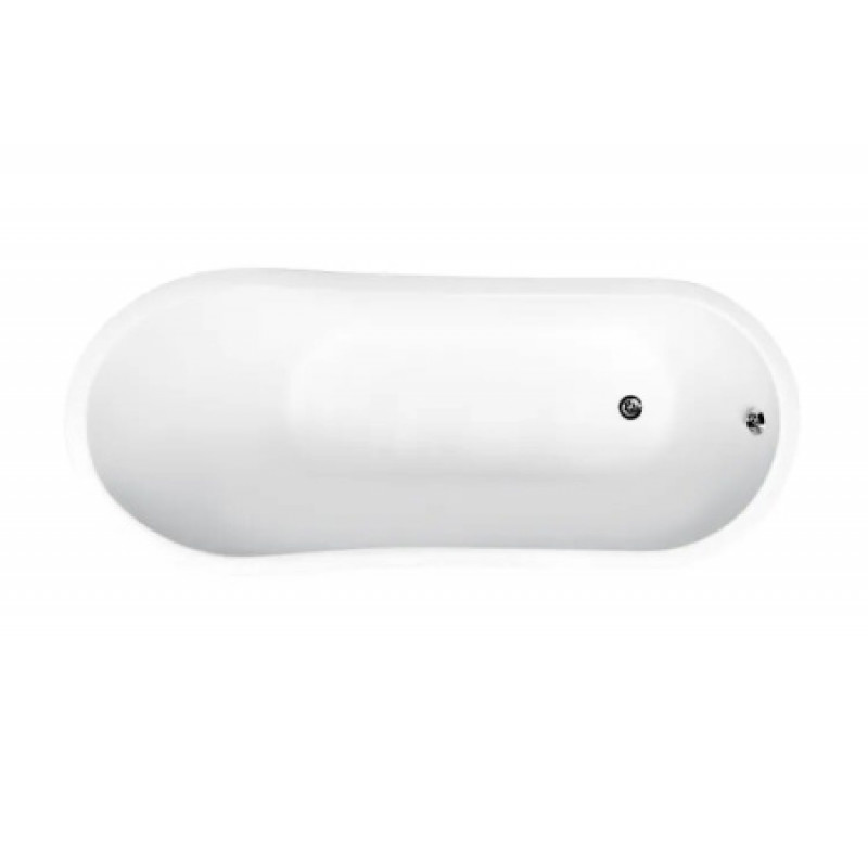 Ванна акриловая Besco GLORIA NOVA ретро 160х68 GLORIA16068