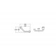 Поручень настенный для ЛОФВ ROCA Access Comfort 480х348 мм A816905009