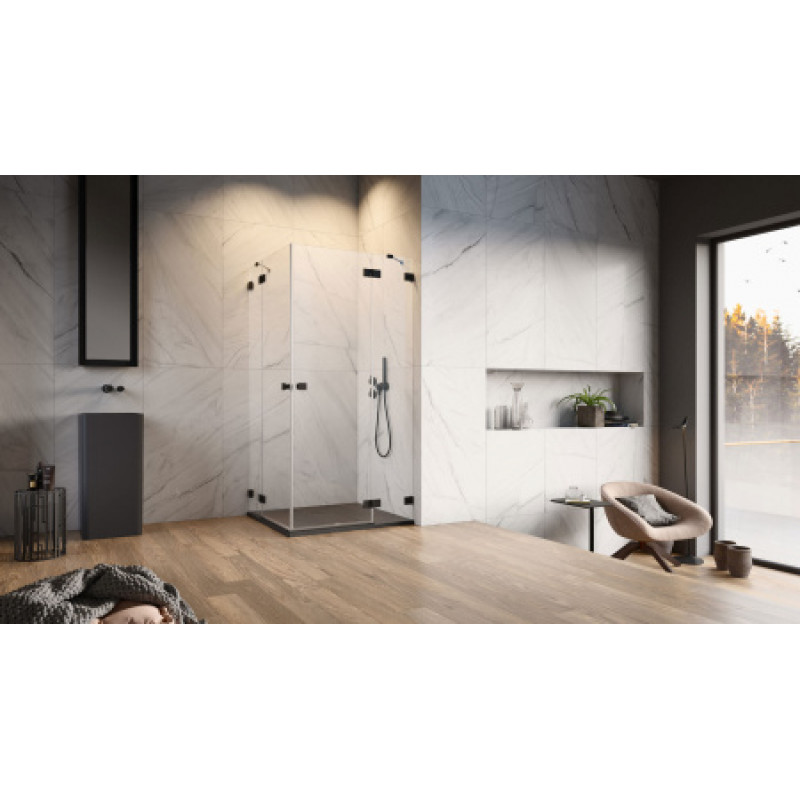 Душевая кабина Radaway Essenza Pro Black KDD 800х2000 R 10096080-54-01R