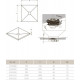 Душевая плита RADAWAY 890х890 5CK0909