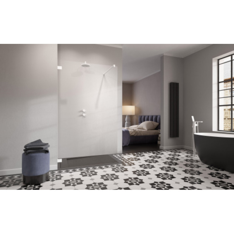 Душова кабіна Radaway Essenza Pro White Walk-In 500х2000 10103050-04-01