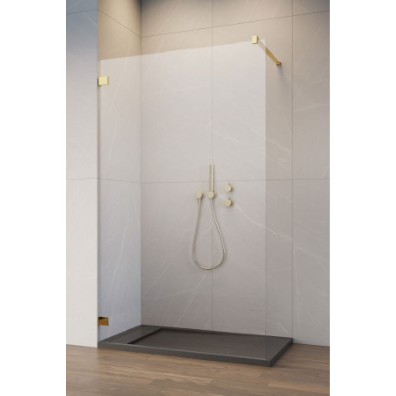 Душевая кабина Radaway Essenza Pro Gold Walk-In 1200x2000 10103120-09-01