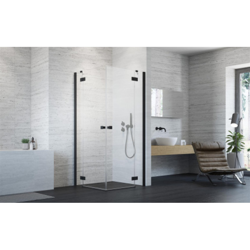 Душевая кабина Radaway Essenza New Black KDD 800х2000 L 385061-54-01L