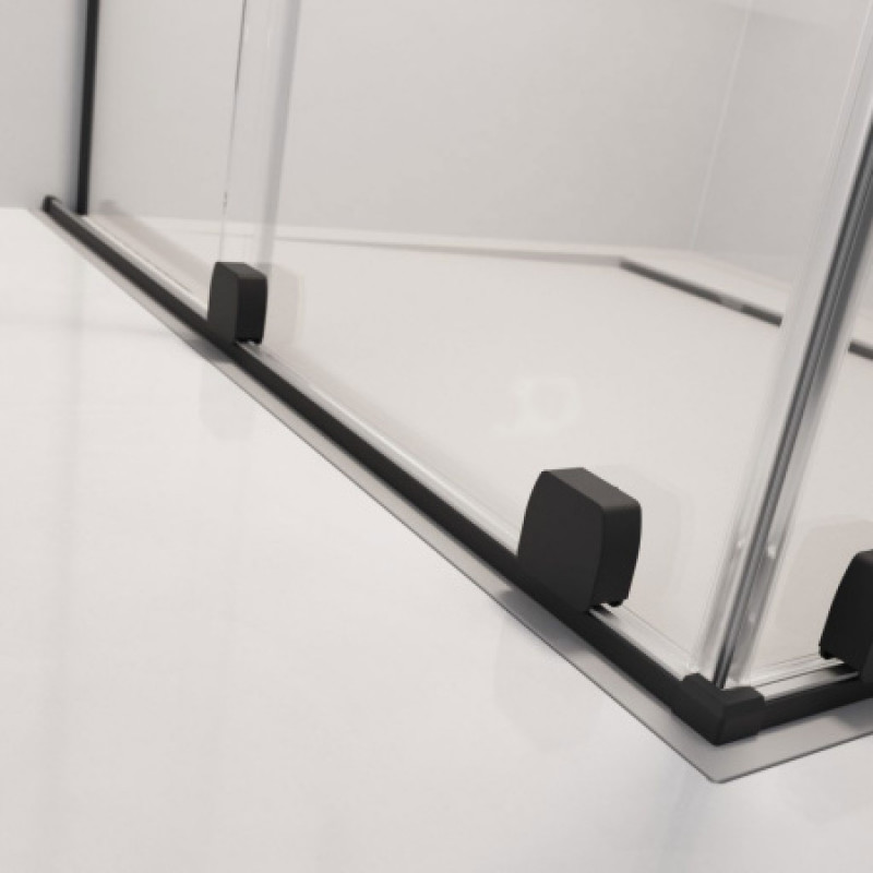 Душевая кабина Radaway Furo Black KDD 900х2000 L 10105090-54-01L