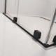 Душевая кабина Radaway Furo Black KDD 1000х2000 L 10105100-54-01L