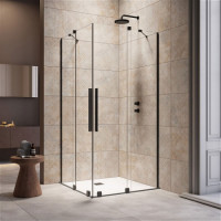 Душевая кабина Radaway Furo Black KDD 1100х2000 L 10105110-54-01L