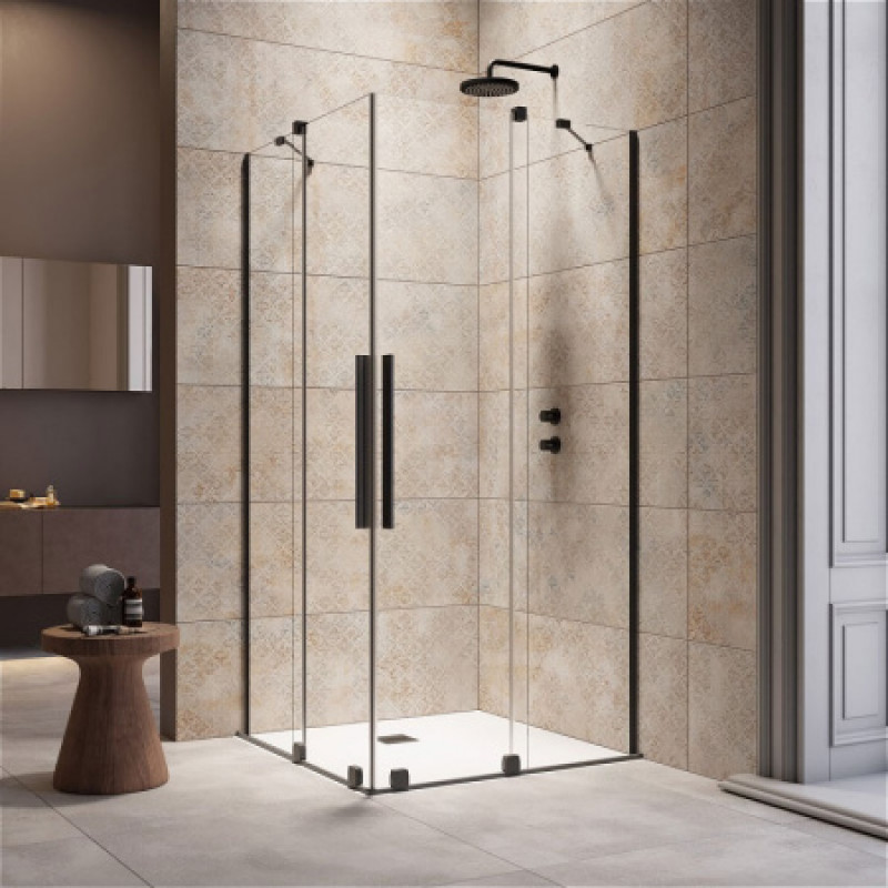 Душевая кабина Radaway Furo Black KDD 1200х2000 L 10105120-54-01L