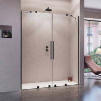 Душевая кабина Radaway Furo Black DWD 363х2000 10108363-54-01