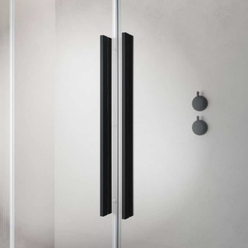Душевая кабина Radaway Furo Black DWJ 472х2000 R 10107472-54-01R