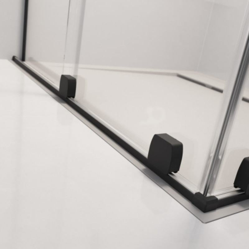 Душевая кабина Radaway Furo Black DWJ 672х2000 L 10107672-54-01L