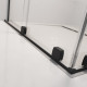Душевая кабина Radaway Furo Black DWJ 672х2000 L 10107672-54-01L