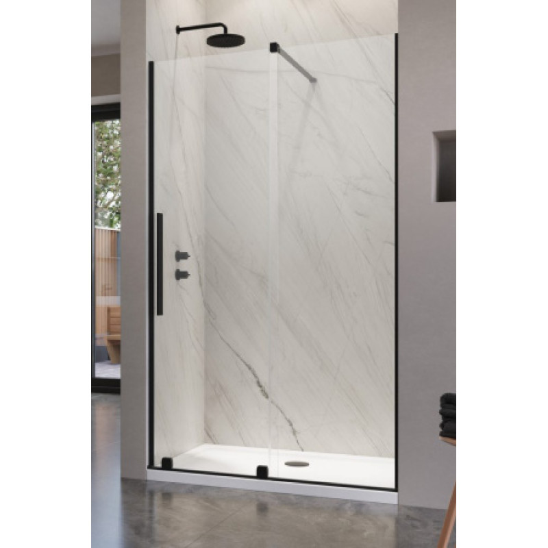 Душевая кабина Radaway Furo Black DWJ 672х2000 L 10107672-54-01L