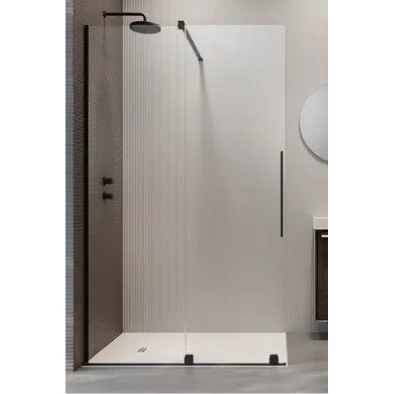 Душевая кабина Radaway Furo Black Walk-In 588х2000 L 10106588-54-01L