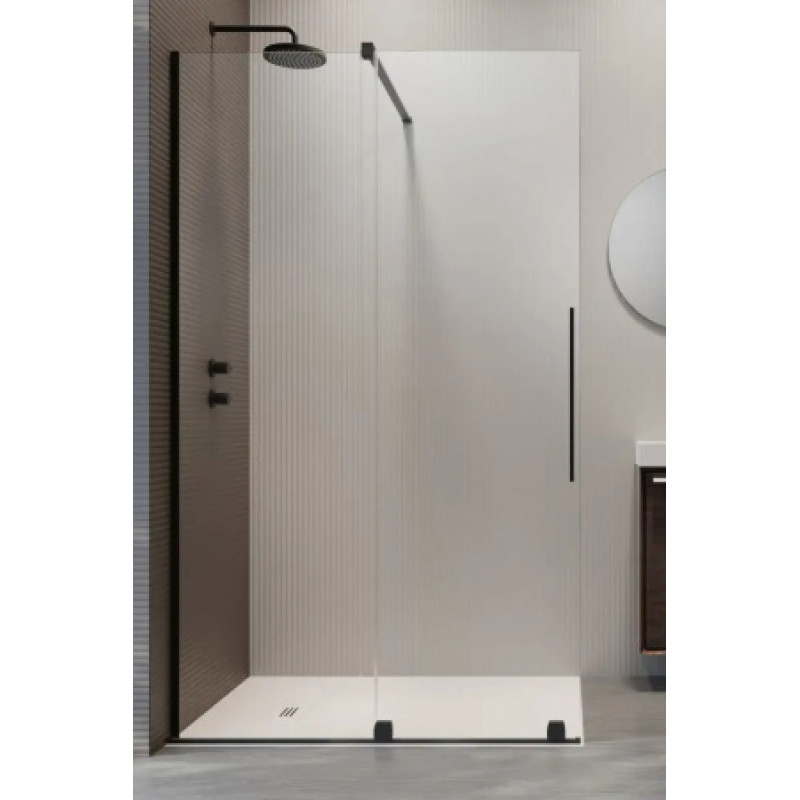 Душевая кабина Radaway Furo Black Walk-In 688х2000 L 10106688-54-01L
