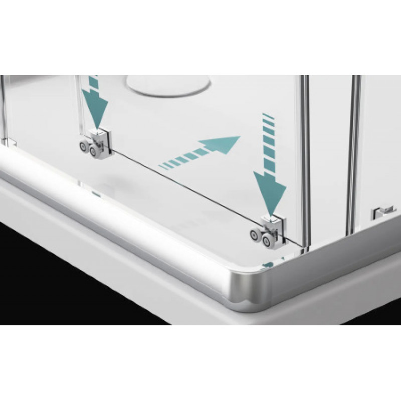 Душевая кабина Radaway Premium Plus C 900х1900 30453-01-08N